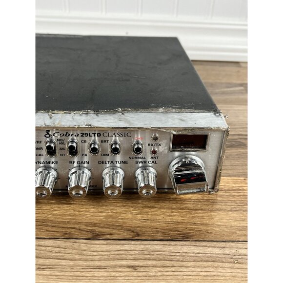 Cobra 29 LTD Classic Chrome AM/FM CB Radio, 40-CHANNEL, Chrome Plated - Picture 8 of 14
